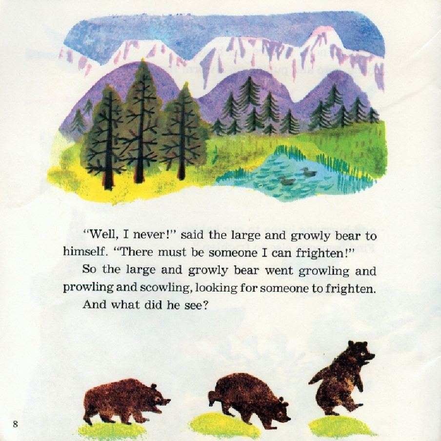 The Large and Growly Bear (10),绘本,绘本故事,绘本阅读,故事书,童书,图画书,课外阅读